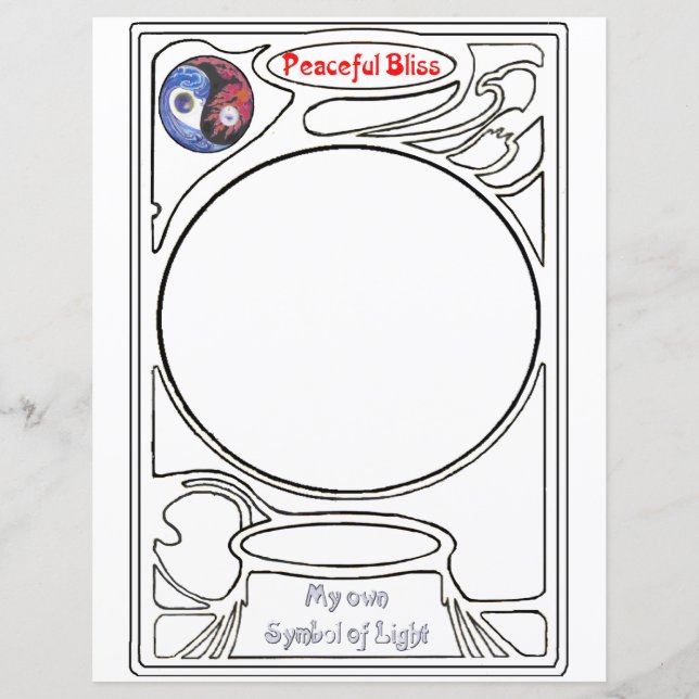 Dödla på symbolen Peacnice Bliss (Framsida)