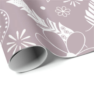 Dodlfjädrar blommor, lök ANY färg Presentpapper