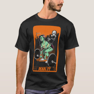 Dödlift occulo clo för uttjänt träningskub t shirt