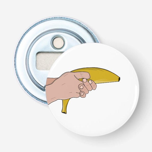Dödlig banan flasköppnare (Framsidan)