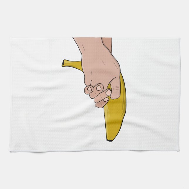 Dödlig banan kökshandduk (Horisontell)