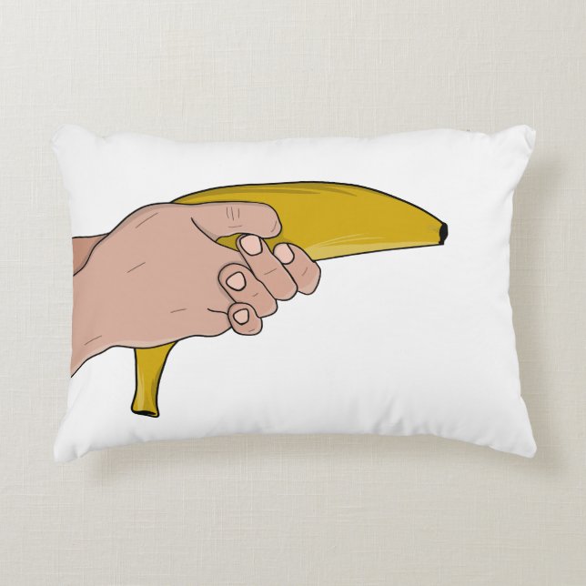Dödlig banan prydnadskudde (Framsidan)