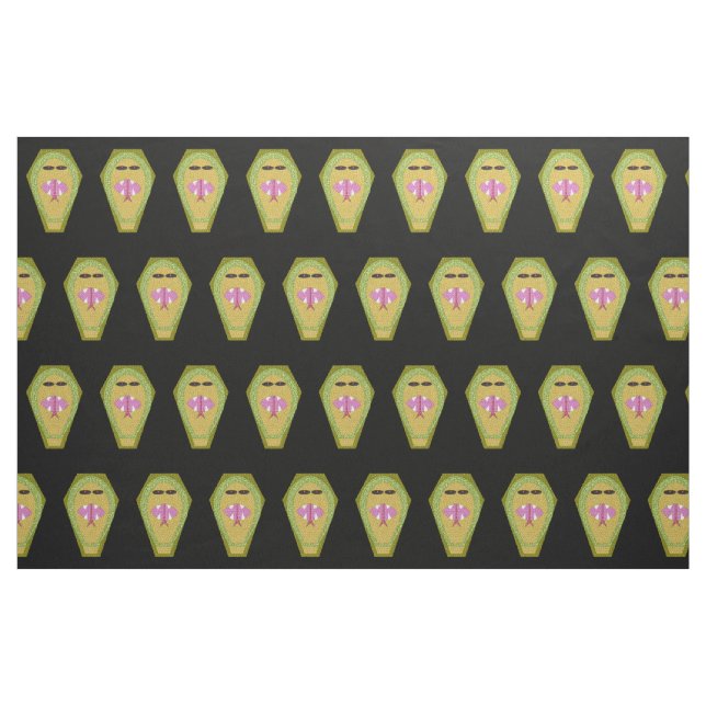 Dödlig egyptisk Cobr Patterned Animal Craft Fabric Tyg (Fat Quarter)