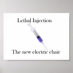 Dödlig injektionaffisch poster