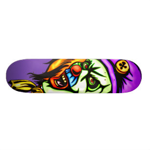 Dödlig ond clown skateboard bräda 21,5 cm