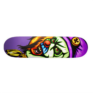 Dödlig ond clown skateboard bräda 21,5 cm
