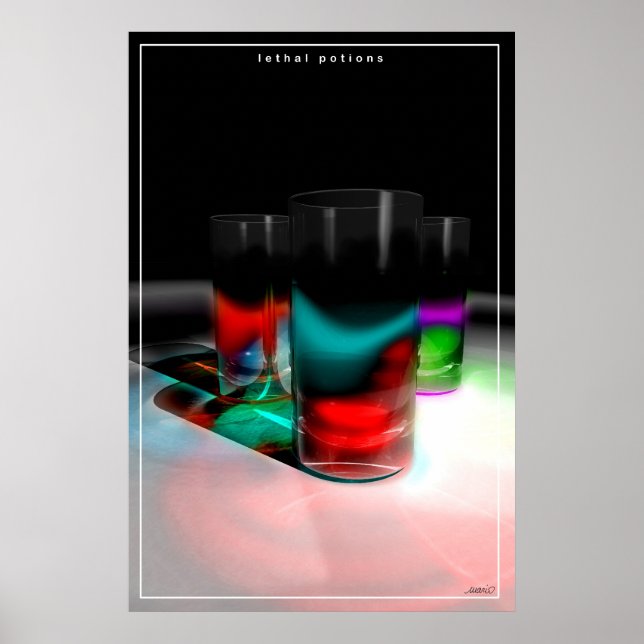dödliga poseringar poster (Framsidan)
