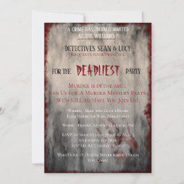 Dödligaste festen inbjudningar