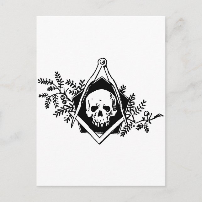 Dödlighetstorget och kompassen vykort (Framsida)