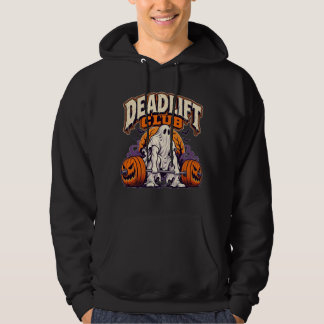 Dödlyftsklubben Rolig Halloween Gym Hoodie