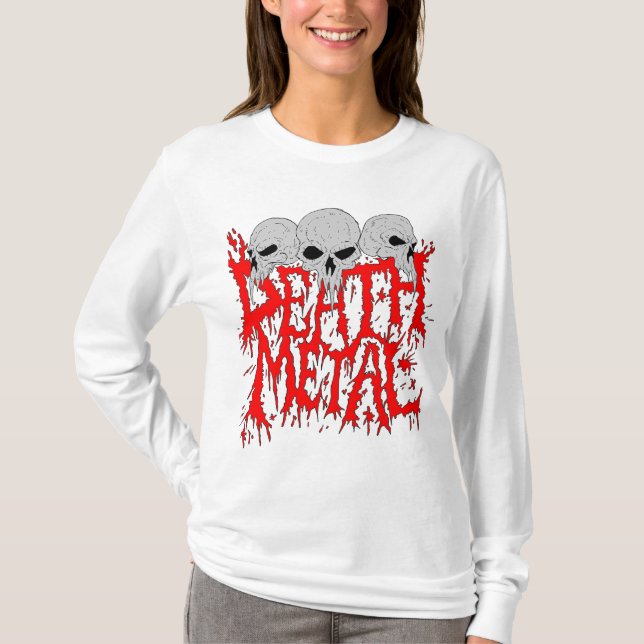 DödmetallHoodie Tee (Framsida)