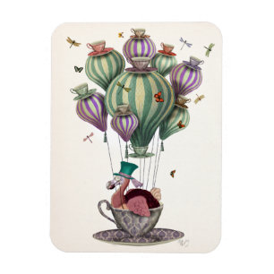 Dodo Ballon med Dragonflies Magnet