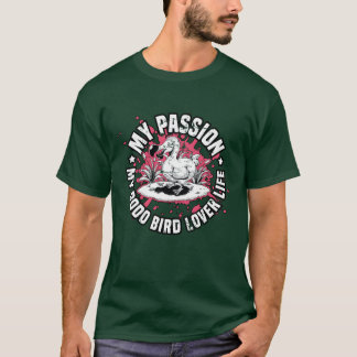 Dodo Bird Älskare Min passion min Dodo Etinct Bird T Shirt