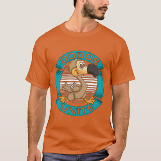 Dodo Bird Dodos Unite Flightless Etinct Birds vint T Shirt