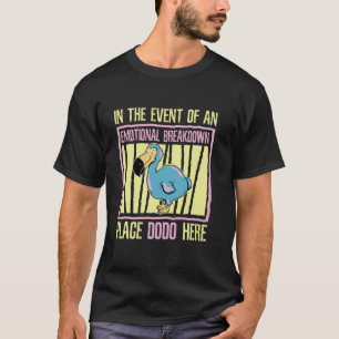 Dodo Bird Funny Mauritius Animals Pet T Shirt