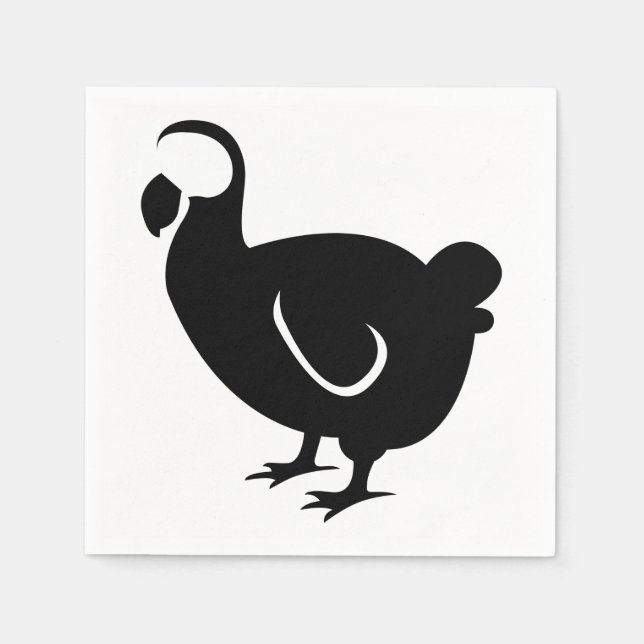 Dodo Bird Pappersservett (Framsidan)