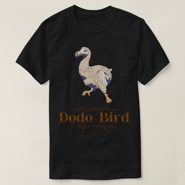 Dodo Bird TShirt T Shirt (Design framsida)