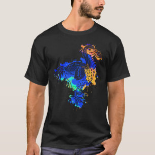 Dodo Bird Utdödar prehistorisk duk av animaliskt M T Shirt