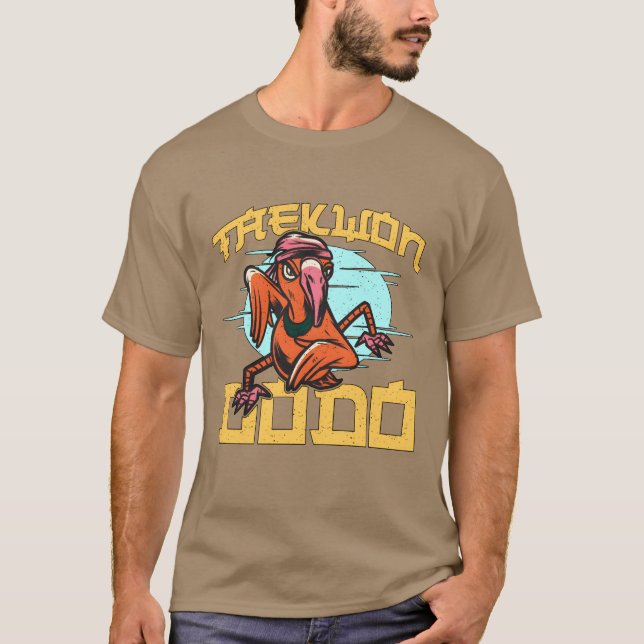 Dodo BirdaekwonDodo Bird Watching Flightless-gåva T Shirt (Framsida)