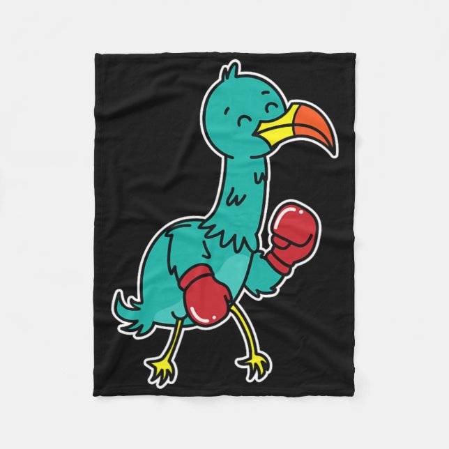 Dodo Boxing Fleecefilt (Framsidan)