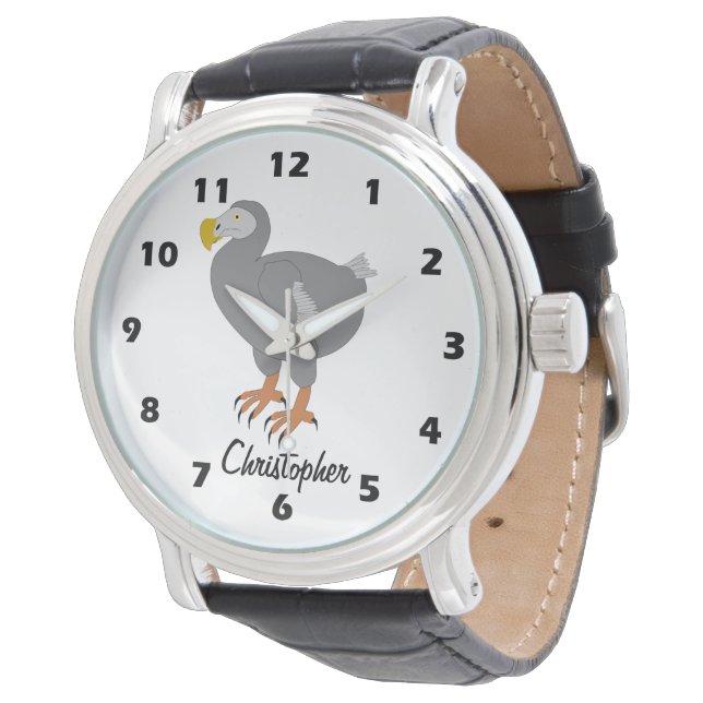 Dodo Design Personlig Armbandsur (Vinklad)