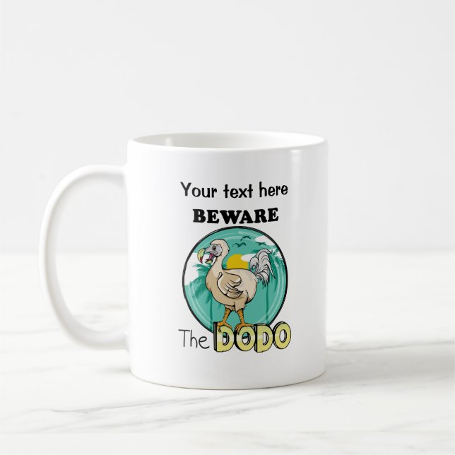 Dodo-fågel Kaffemugg (Vänster)