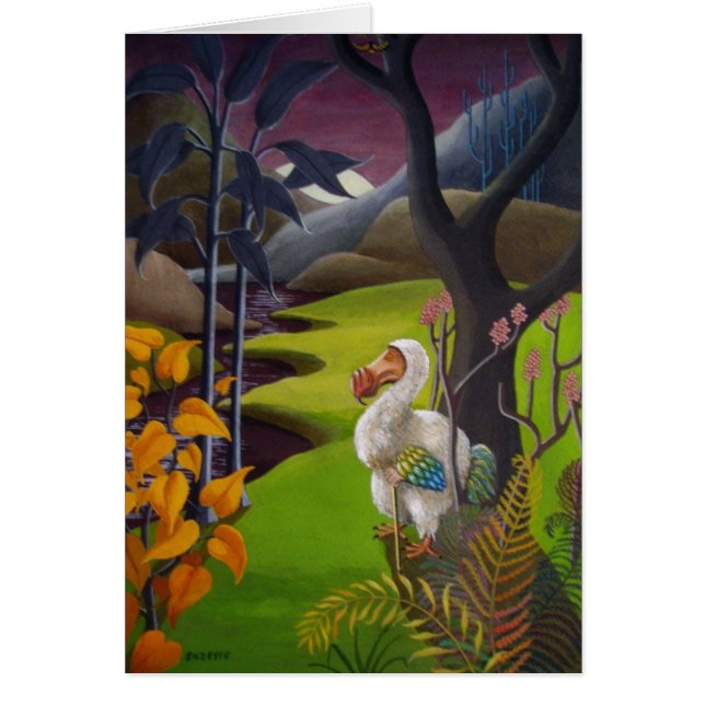 Dodo Hälsningskort (Framsidan)