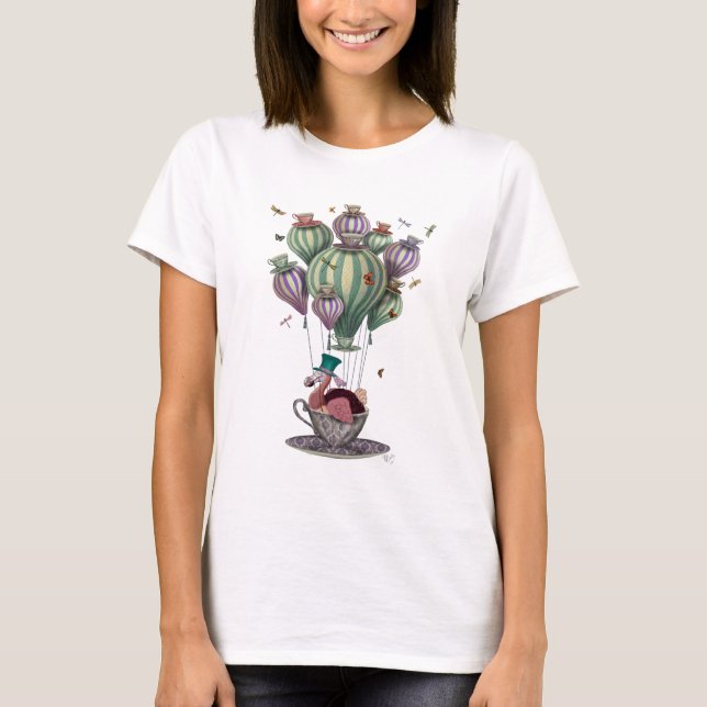 Dodo i Tekopp med Dragonflies T Shirt (Framsida)