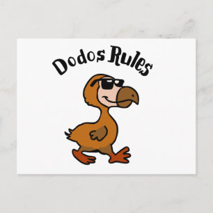 Dodo regler välj bakgrund färg vykort
