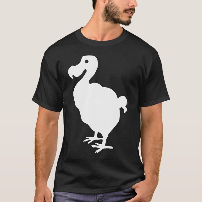 Dodo Silhouette Tee Shirt (Framsida)