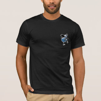 dodo som lätt åker skridskor - blått t-shirt