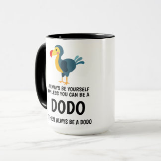 Dodo Speciella citattecken för två tonkaffe Mugg