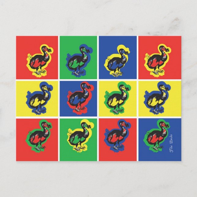 Dodo-vykort Vykort (Framsida)