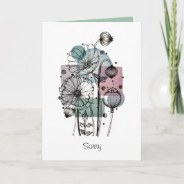 Dodocka i Bläck och vattenfärgskort Kort