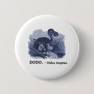 Dodofågel (den Didus ineptusen) Knapp