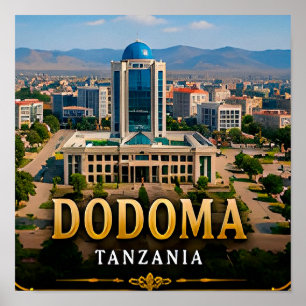 Dodoma vingårdar och Tanzanias hjärta Poster