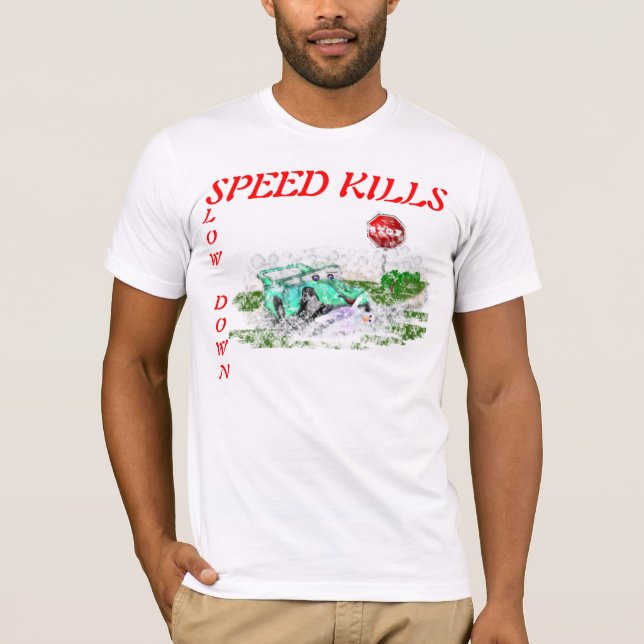 Dödor för långsam nedgång t-shirt (Framsida)