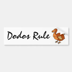 Dodos AE härskar bildekalet Bildekal