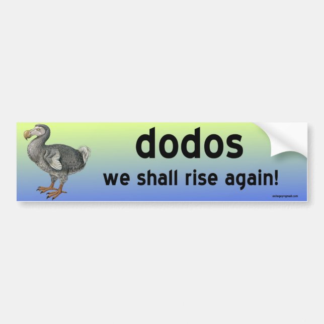 dodos bildekal (Framsidan)