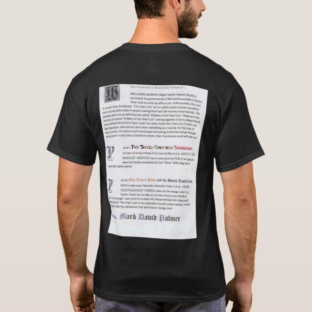 Dödrulle - kraftmätning t shirt (Baksida)