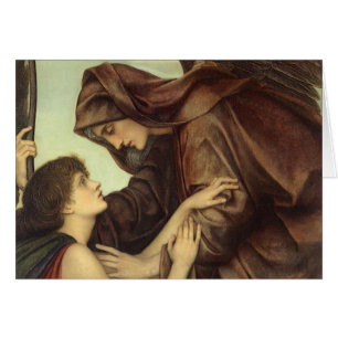 Dödsängel av Evelyn De Morgan Hälsningskort