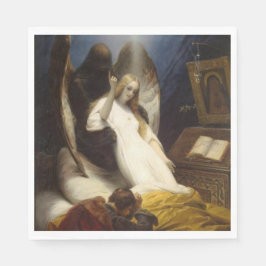 Dödsängel (på väg till himlen) (Horace Vernet) Pappersservett