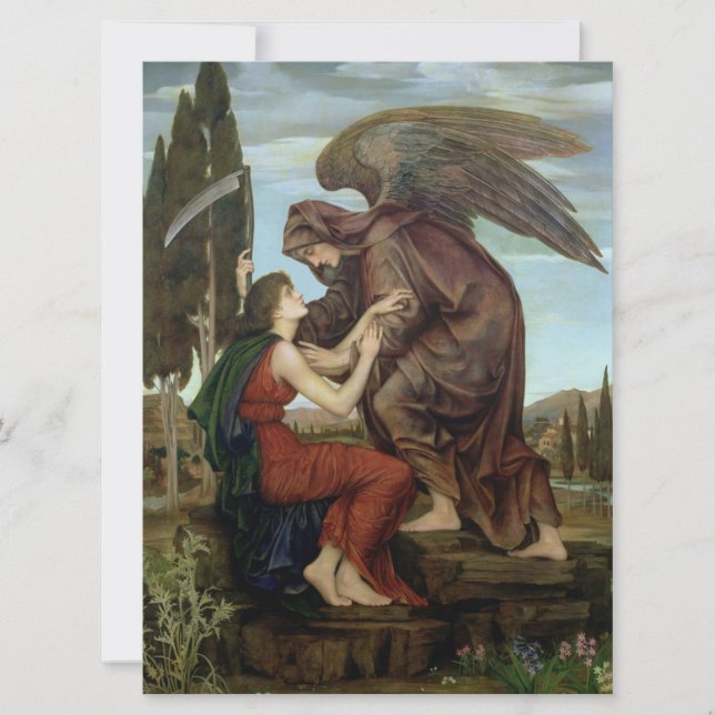 Dödsängeln (Kompassion i slutet av livet) Kort (Framsida)