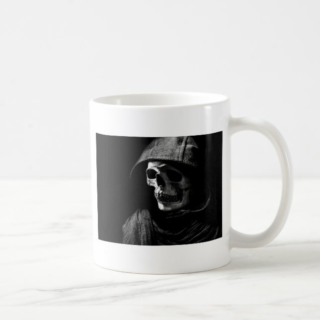 Dödsängeln Skalle Kaffemugg (Höger)