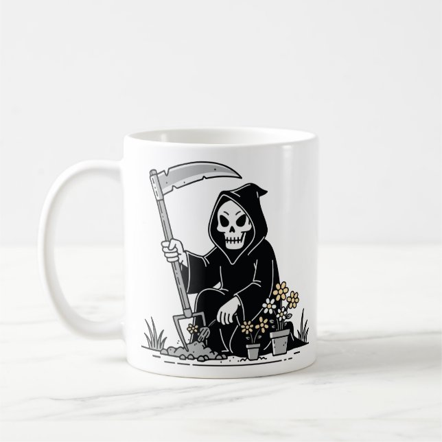 Dödsängeln Trädgårdsskötsel Blommor Kaffemugg (Vänster)