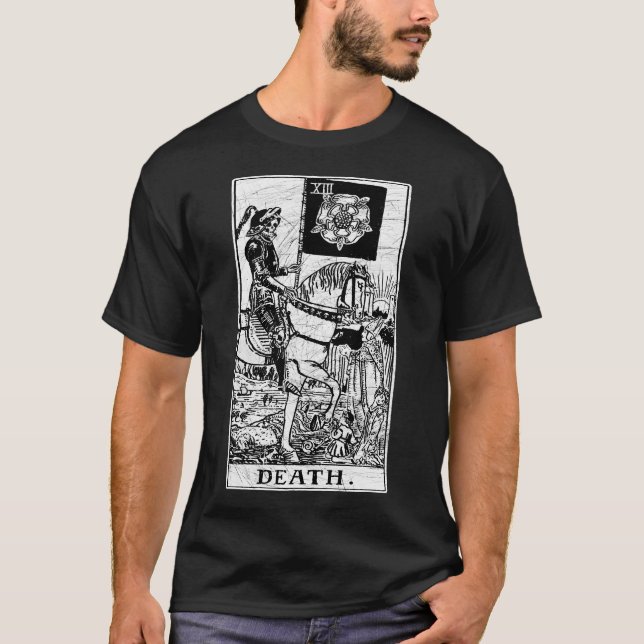 Dödsattentat - större Arcana - Fortune Telling T Shirt (Framsida)
