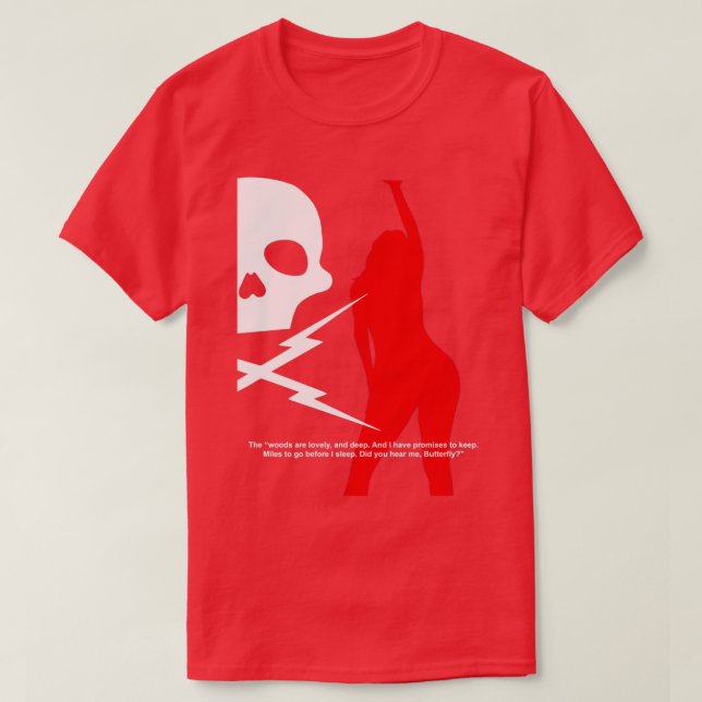 Dödsbevis T Shirt (Design framsida)
