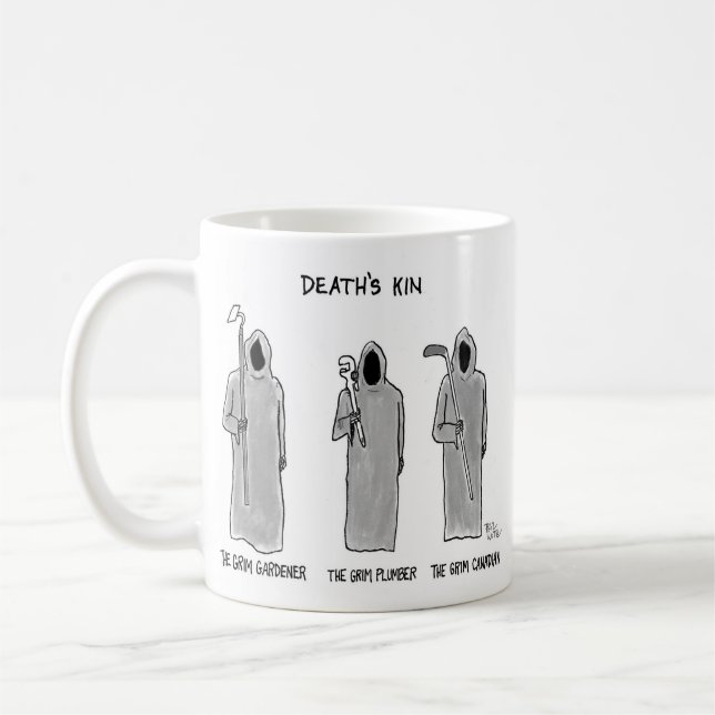 Dödsbo: Grim Gardener, Plumber, Kanada Kaffemugg (Vänster)