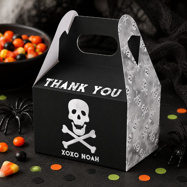 Dödsbonad Halloween-födelsedagspresentlåda Presentaskar (Favor Box)