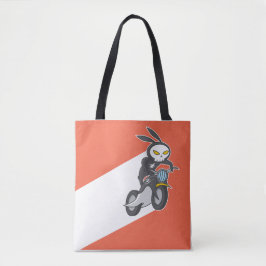 Dödsbunny, Shoulder Tote Tygkasse